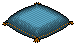 Blue Giant Pillow
