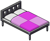 Pink Base Bed