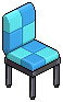 Blue Base Chair