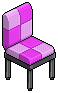 Pink Base Chair