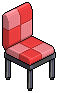 Red Base Chair
