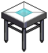 Blue Base Small Table