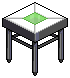 Green Base Small Table