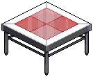 Red Base Table