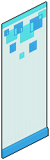 Blue Base Wall
