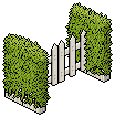 Maze Shrubbery Gate