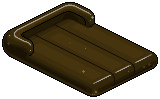 Brown Plasto Air Mattress 