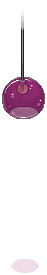 Fuchsia Plasto Hanging Light 