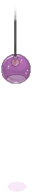 Pink Plasto Hanging Light 