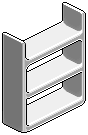 Grey Plasto Shelves 