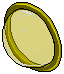 Yellow Plasto Curved Porthole 