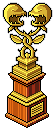 Golden Man-Eating Plant Trophy