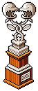 Silver Man-Eating Plant Trophy