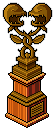 Bronze Man-Eating Plant Trophy