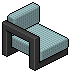 Dark Pura Left Module (Aqua)