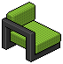 Dark Pura Left Module (Green)