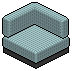 Dark Pura Corner Module (Aqua)