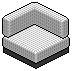 Dark Pura Corner Module (White)
