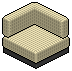 Dark Pura Corner Module (Beige)