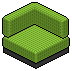 Dark Pura Corner Module (Green)