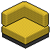 Dark Pura Corner Module (Yellow)