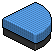 Dark Pura Quarter-Round (Blue)