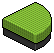 Dark Pura Quarter-Round (Green)