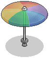 Rainbow Parasol