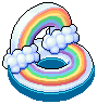 Inflatable Rainbow