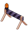Rose Gold Road Barrier