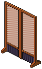 Rose Gold Oriental Screen