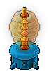 Azure Amber Lamp