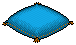Azure Giant Pillow