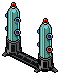 Teal Laser Portal