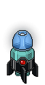 Teal Smoke Machine