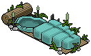 Teal Sleeping Bag