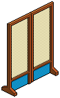 Azure Oriental Screen