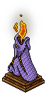 Lilac Dragon Lamp