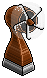 Brown Powered Fan