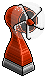 Red Powered Fan