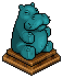 Turquoise Hippo