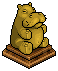 Gold Dipped Hippo