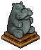 Light Grey Hippo