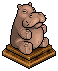 Beige Hippo