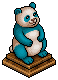Teal Panda