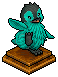 Turquoise Baby Penguin