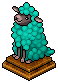 Turquoise Baby Sheep