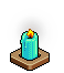 Turquoise Candle (Earth Hour 2023)