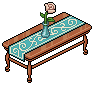 Turquoise Coffee Table