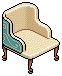 Turquoise Chair